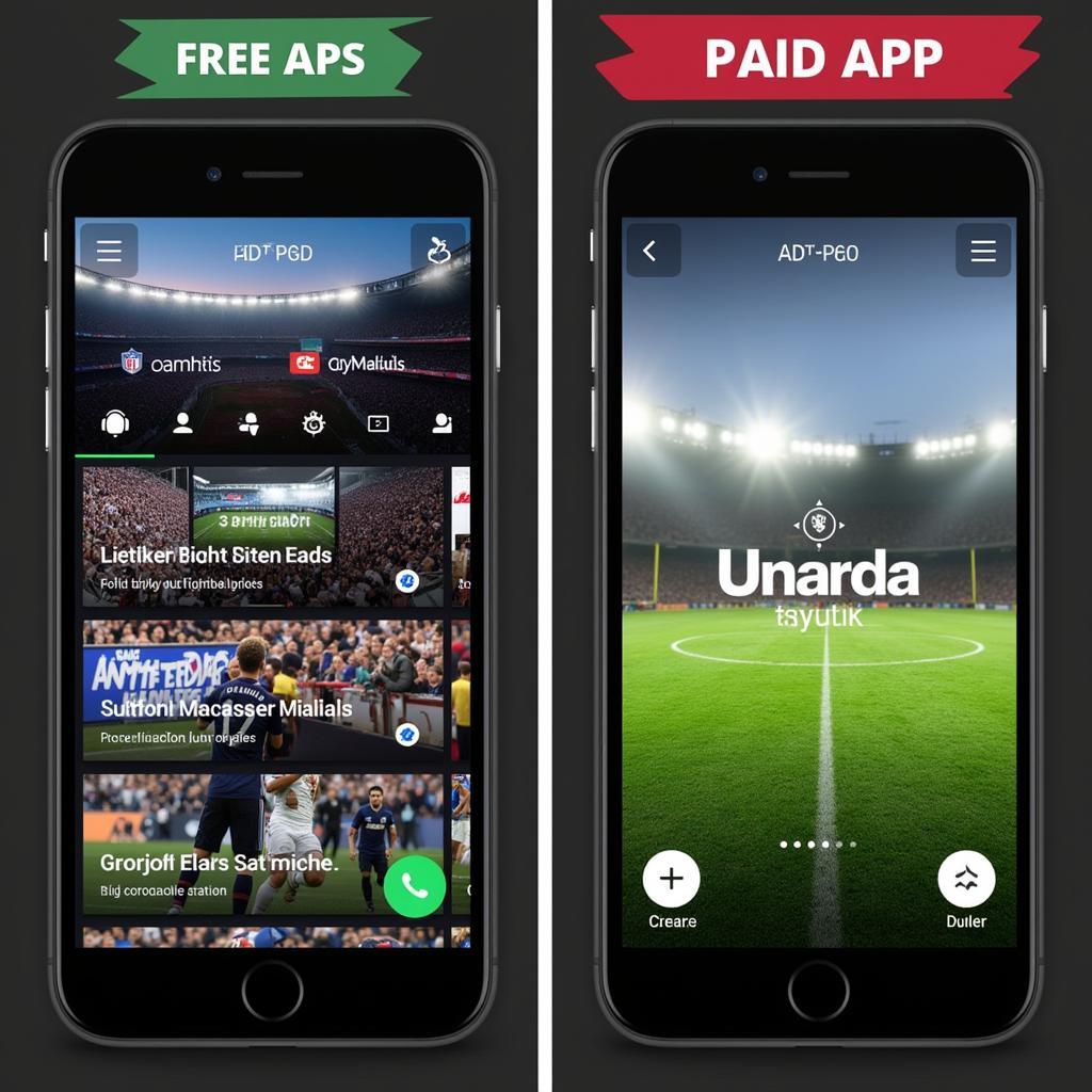 Comparing free and paid Firestick apps for watching live football