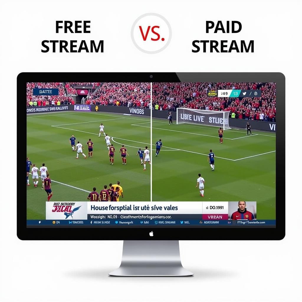 Free vs. Paid Football Live Streams