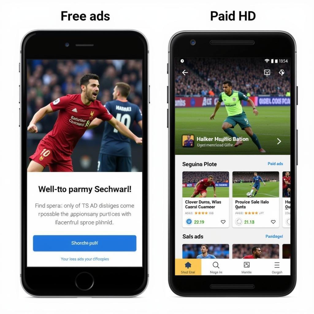 Free vs Paid Football Streaming Apps