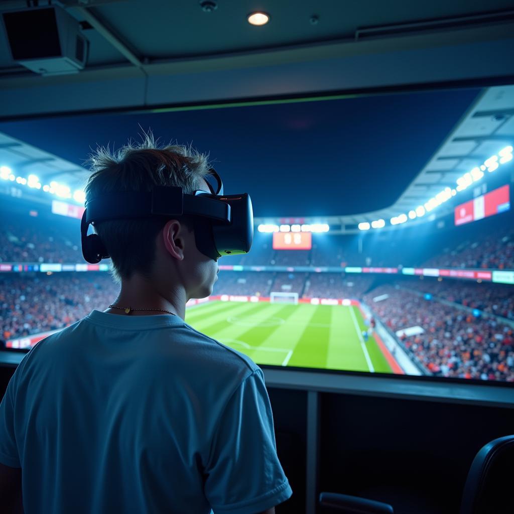 Future of football streaming with VR technology