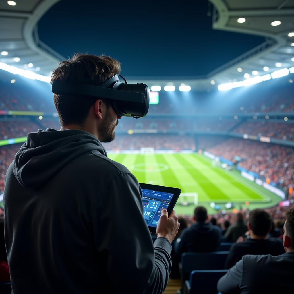 The future of live football streaming: VR and AR integration