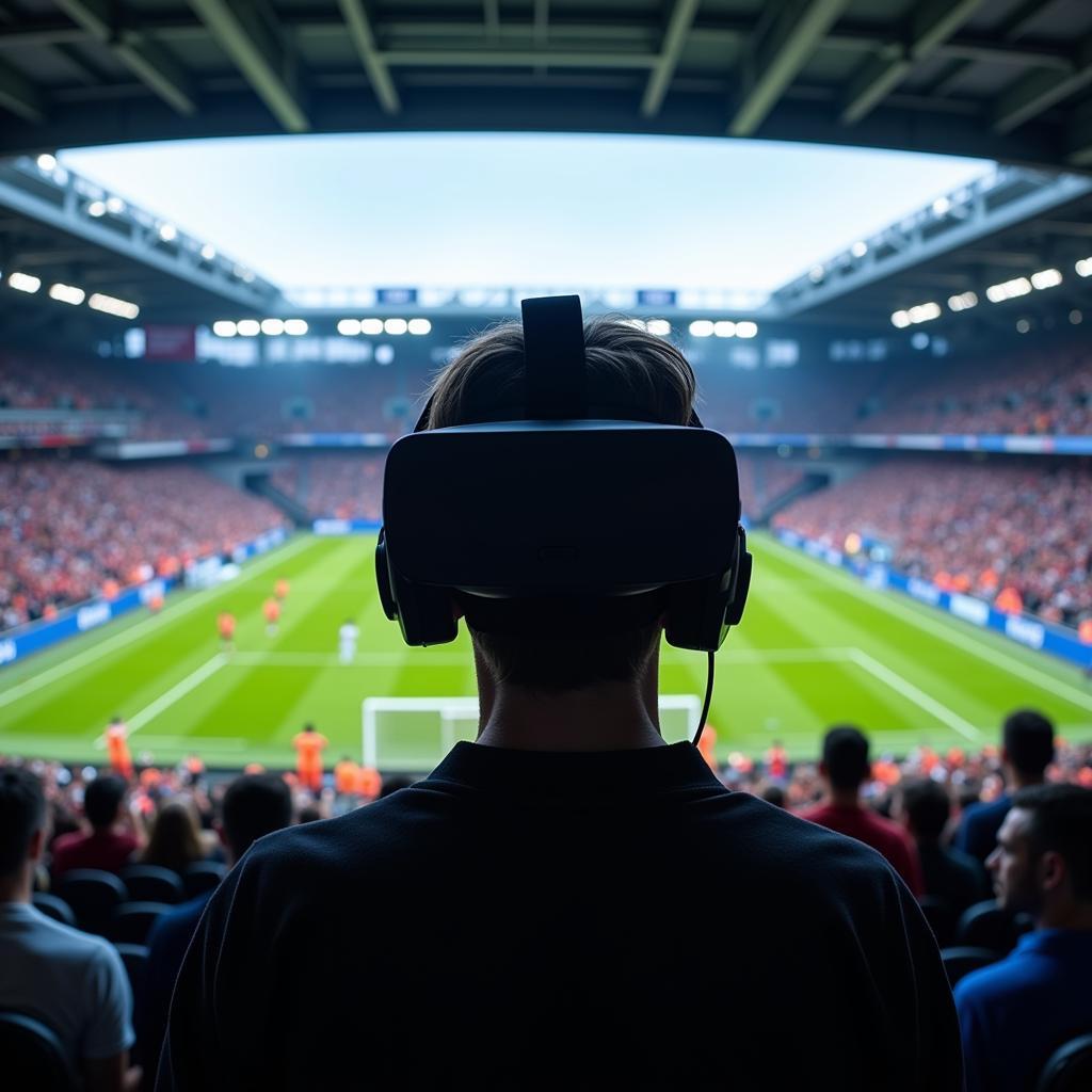 Future of Live Football Streaming with VR Headset