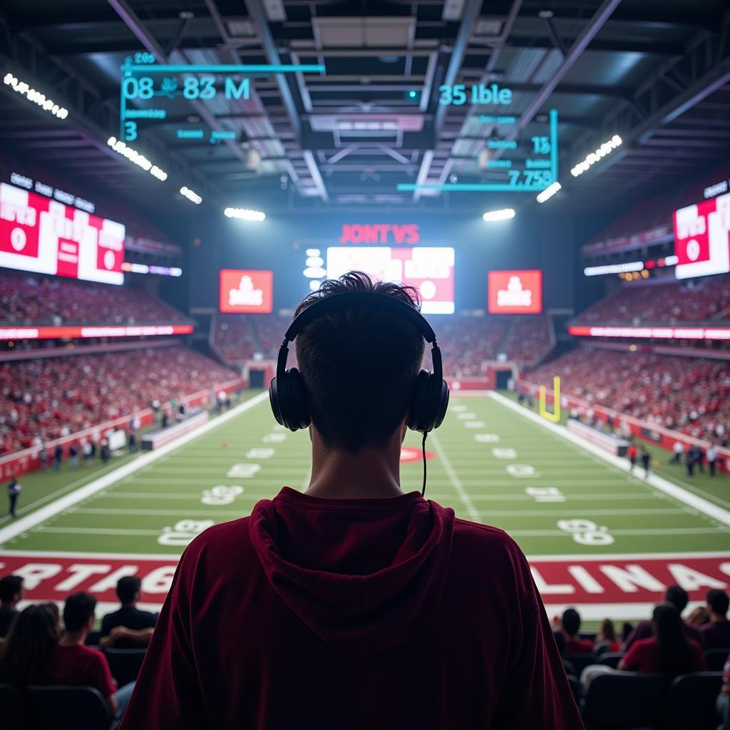 Future Oklahoma University Football Live Technology