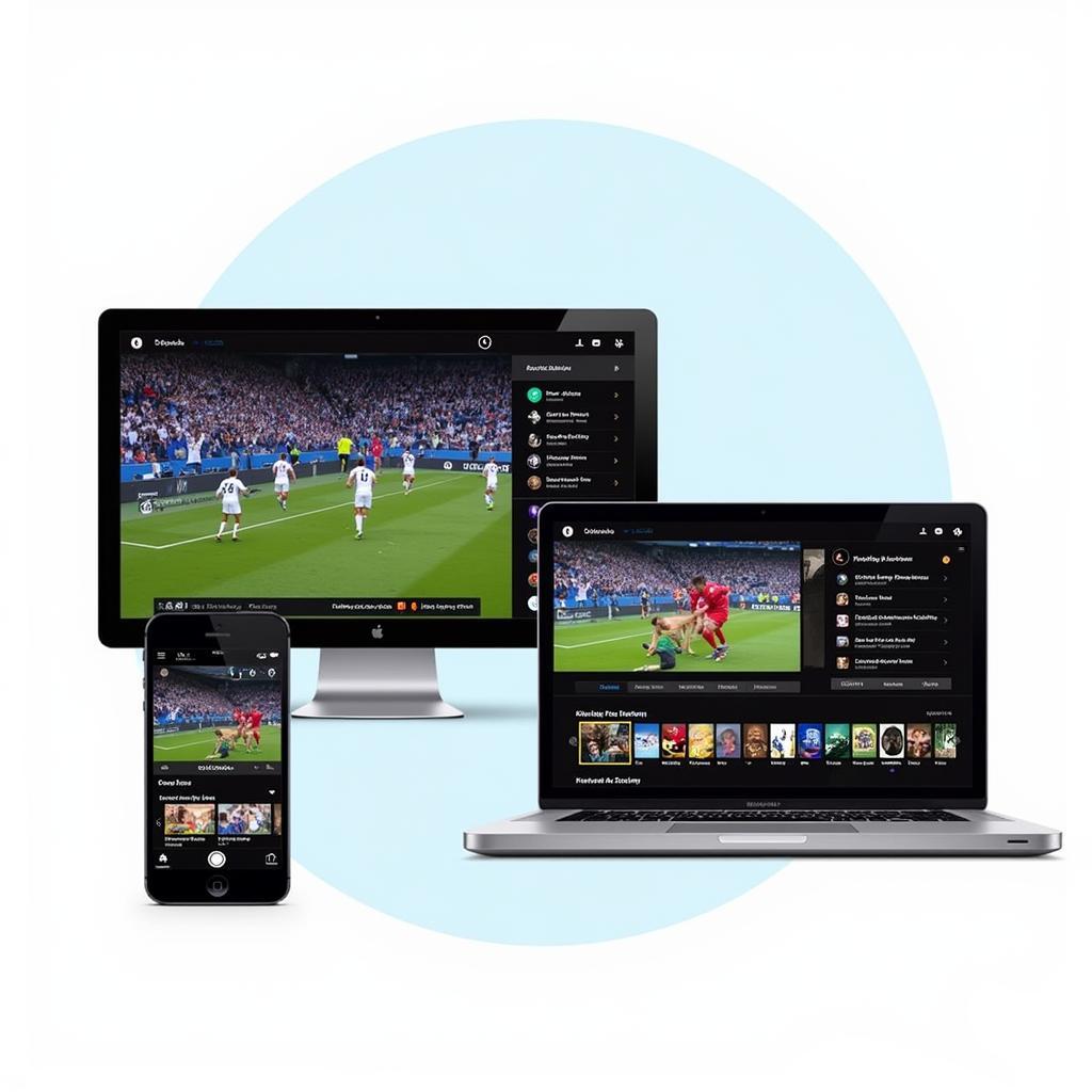 The rise of online platforms and streaming services for watching live sports events.