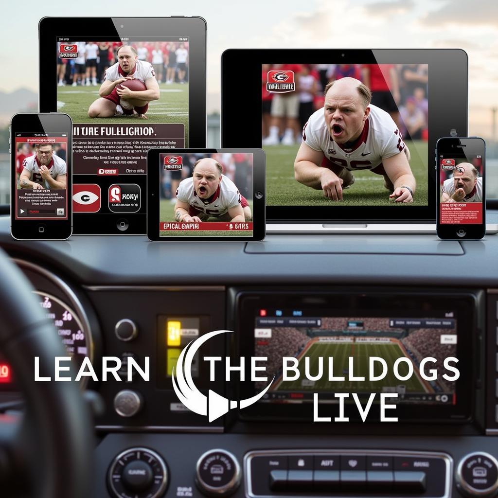 Georgia Bulldogs Football Live Stream Radio Options