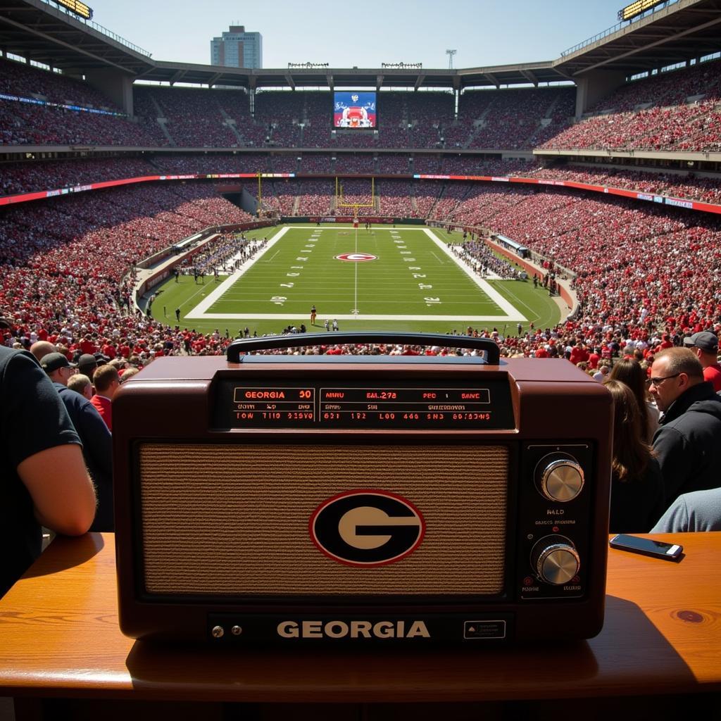 Georgia Football Radio Broadcast