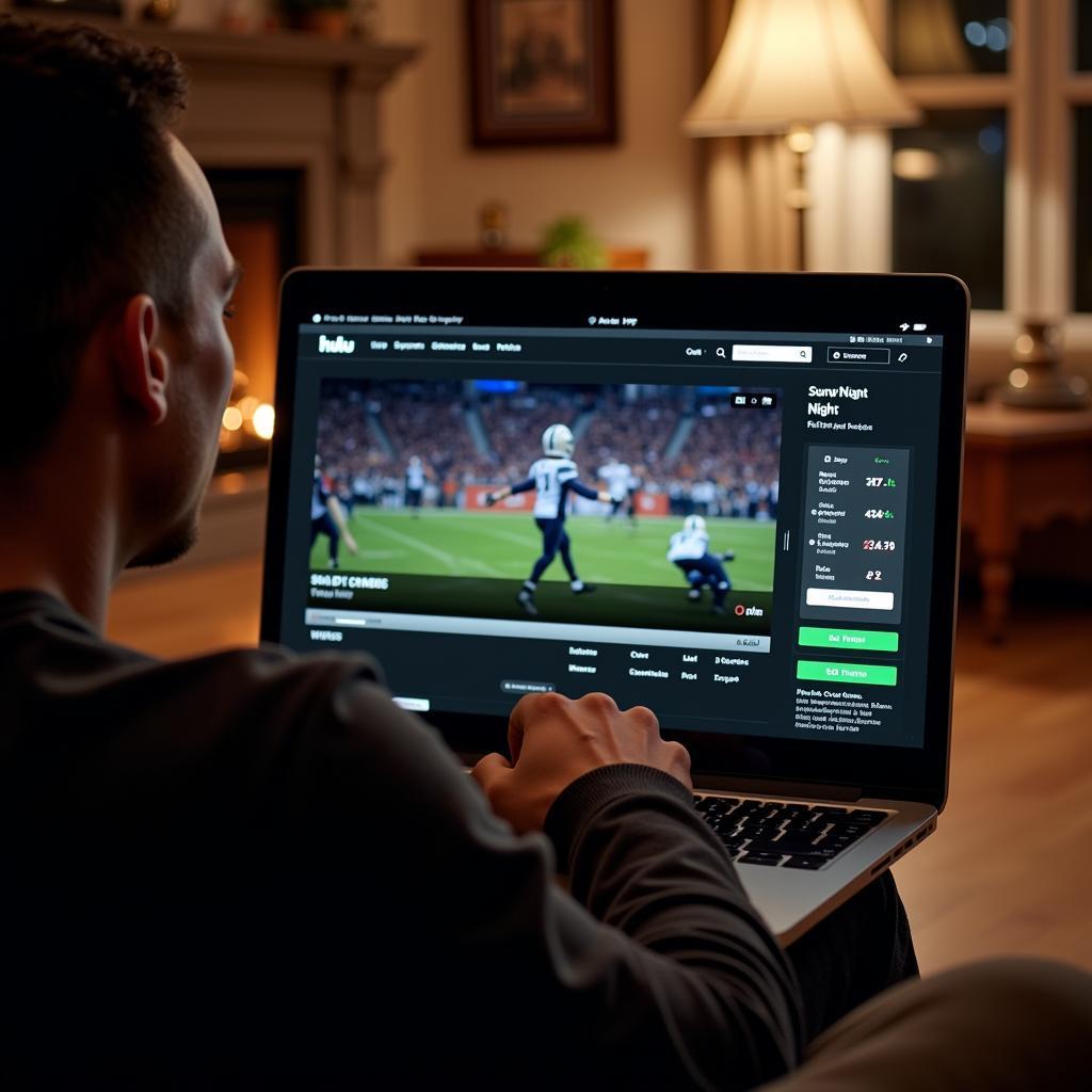 Streaming Sunday Night Football on Hulu + Live TV