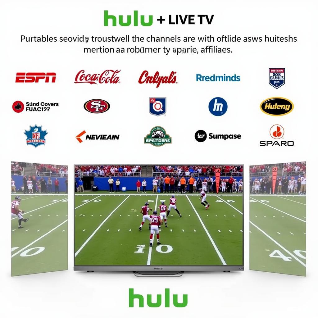 Hulu Live TV Football Channels