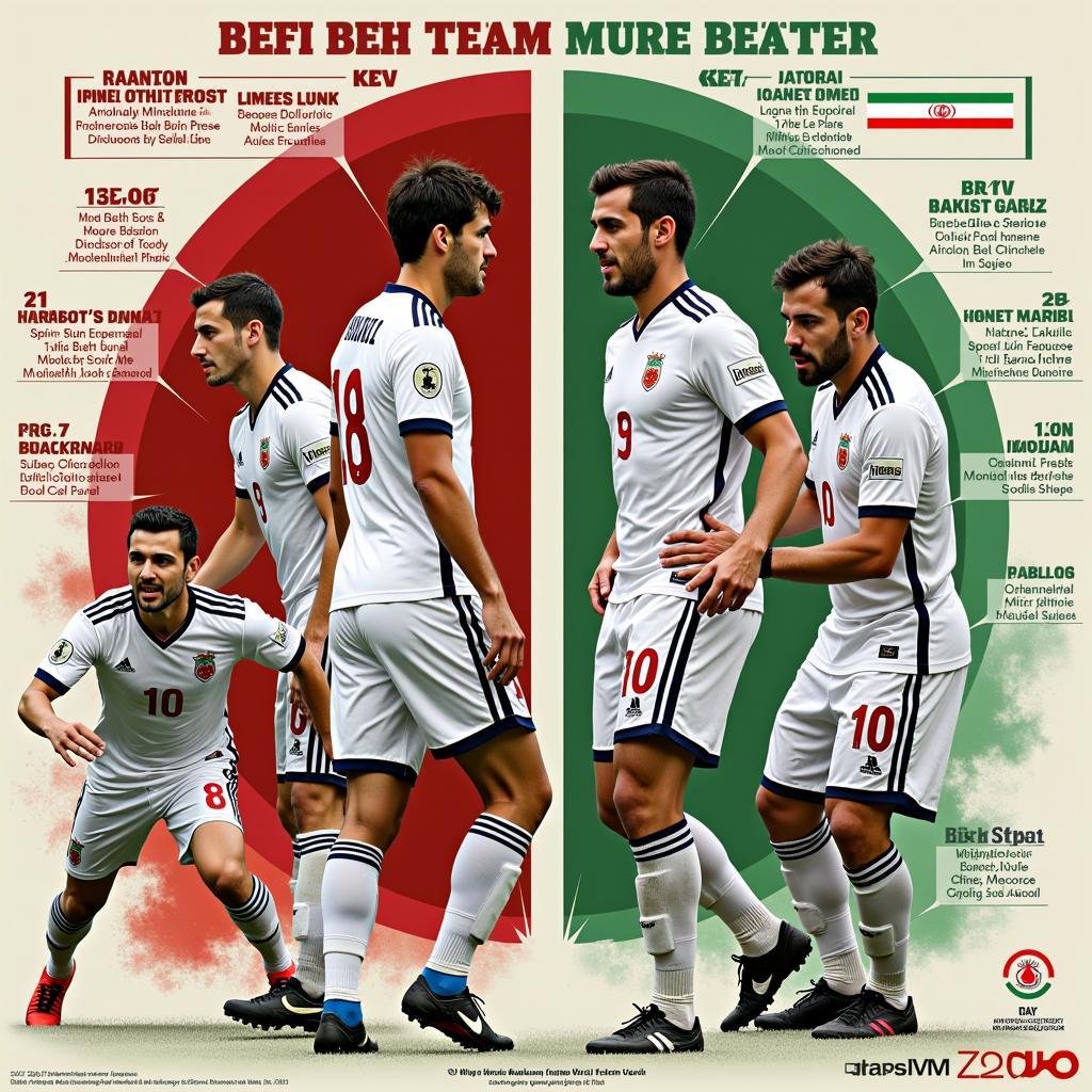 Key Players in the Iran vs Iraq Match