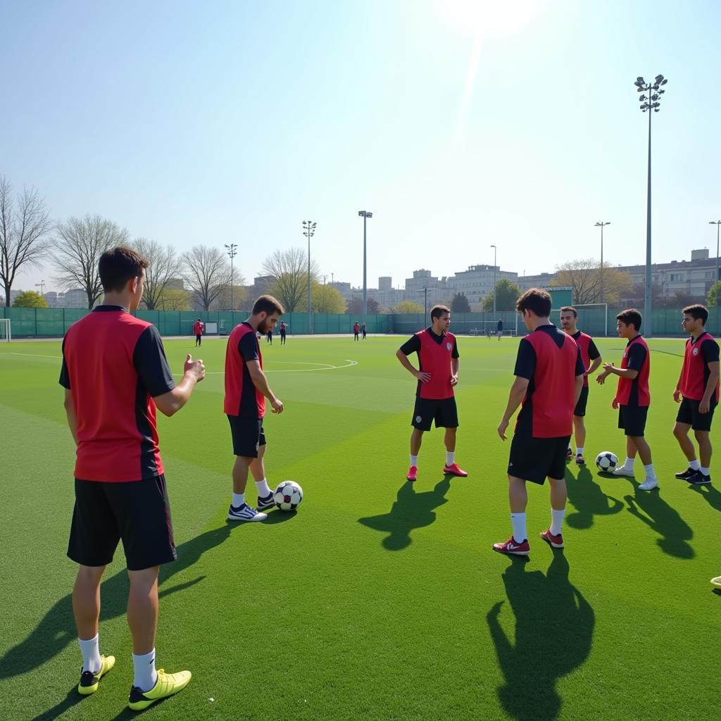 Iranian Football Academy Training Session