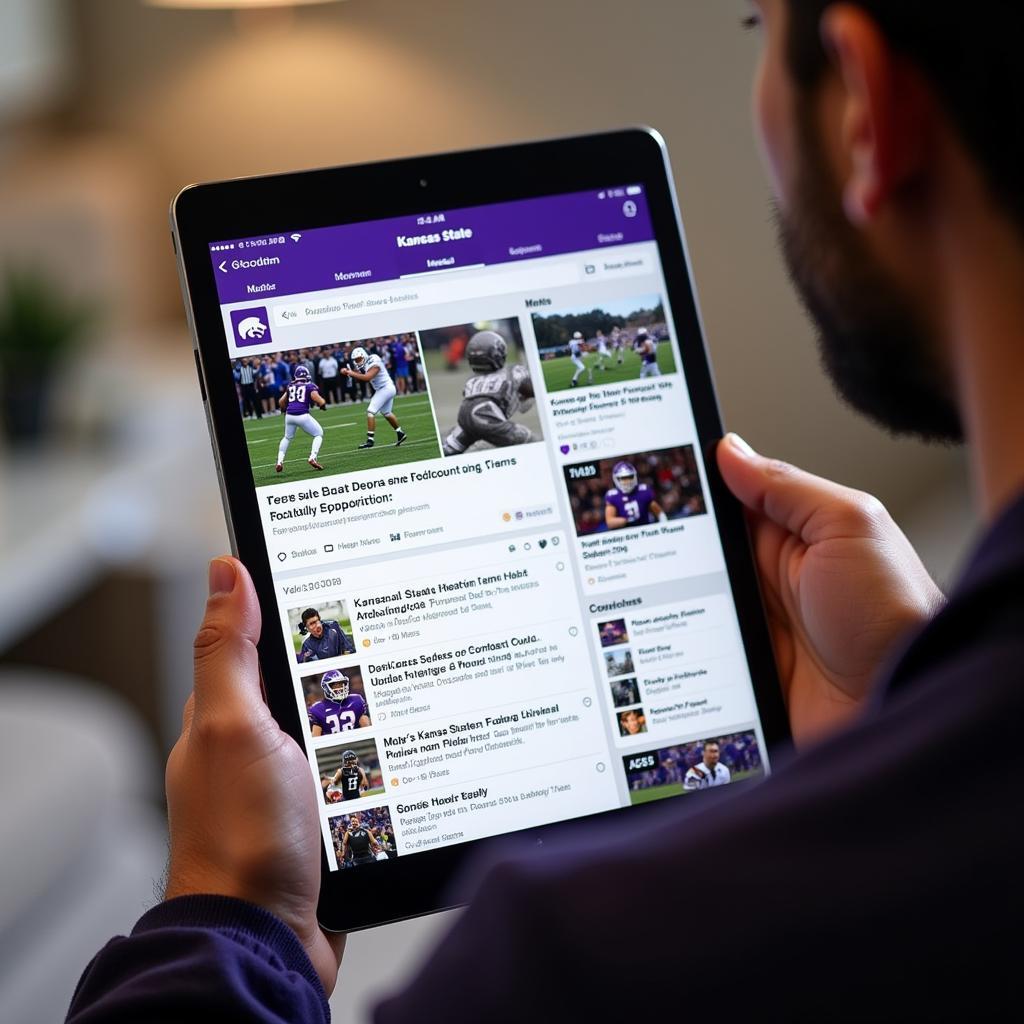 Staying Updated on Kansas State Football Through Social Media