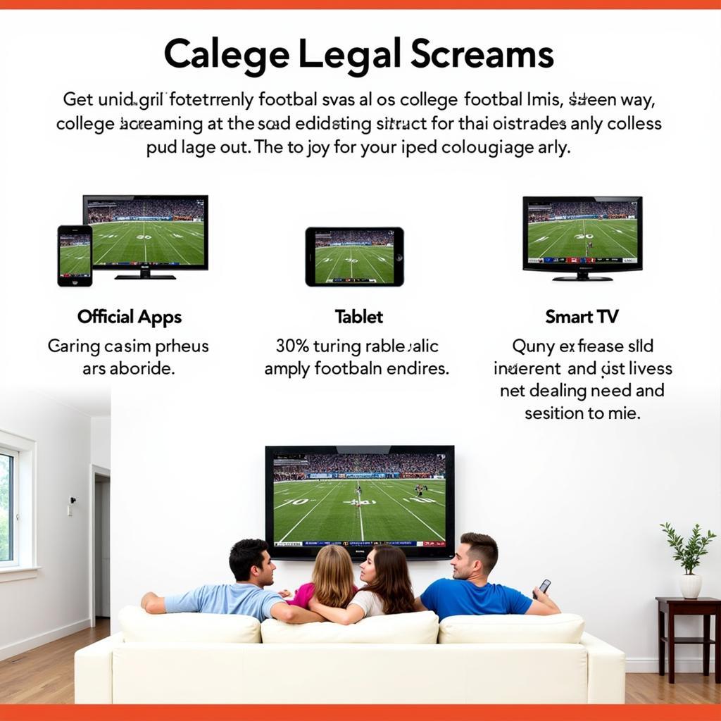 Watching College Football Legally