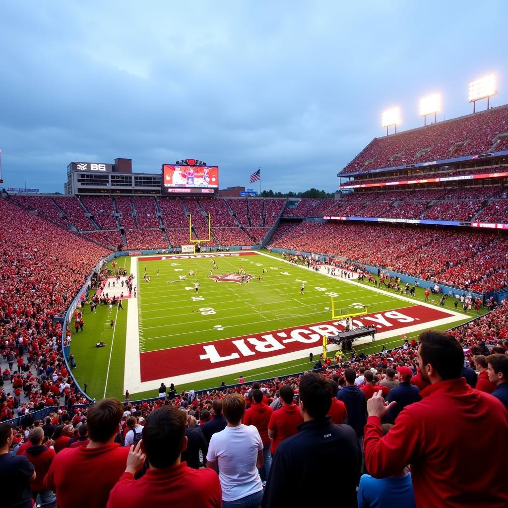 Liberty University Football Game at Williams Stadium