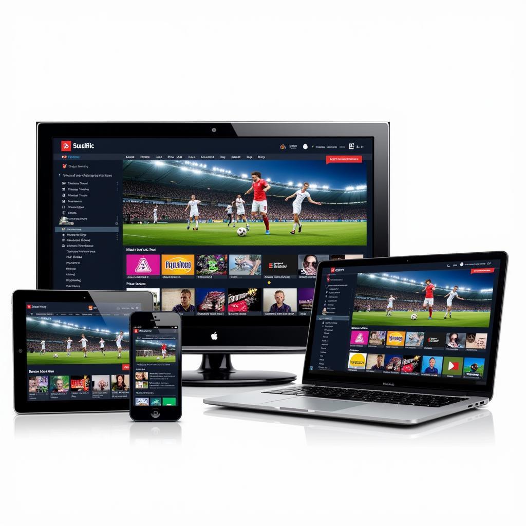 Live Football Streaming Platforms on Various Devices