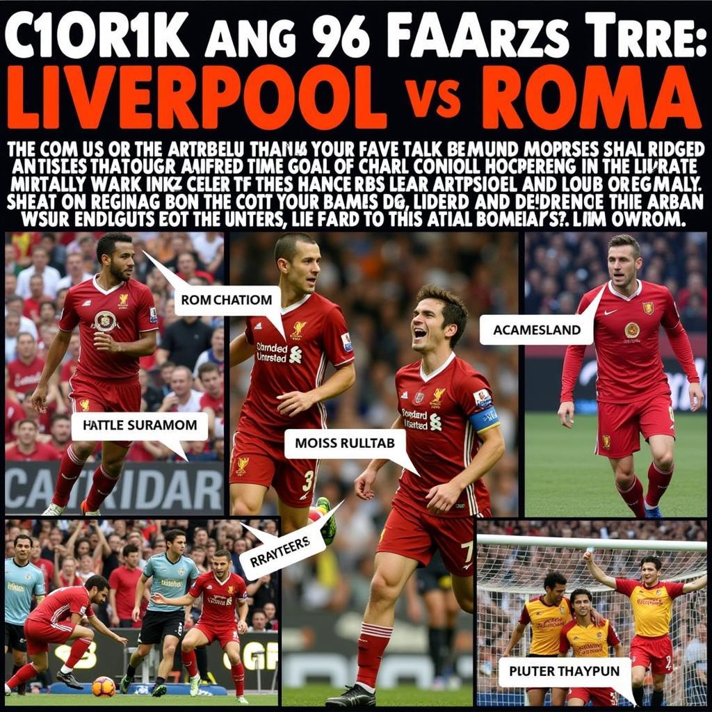 Liverpool vs Roma: A Historic Encounter