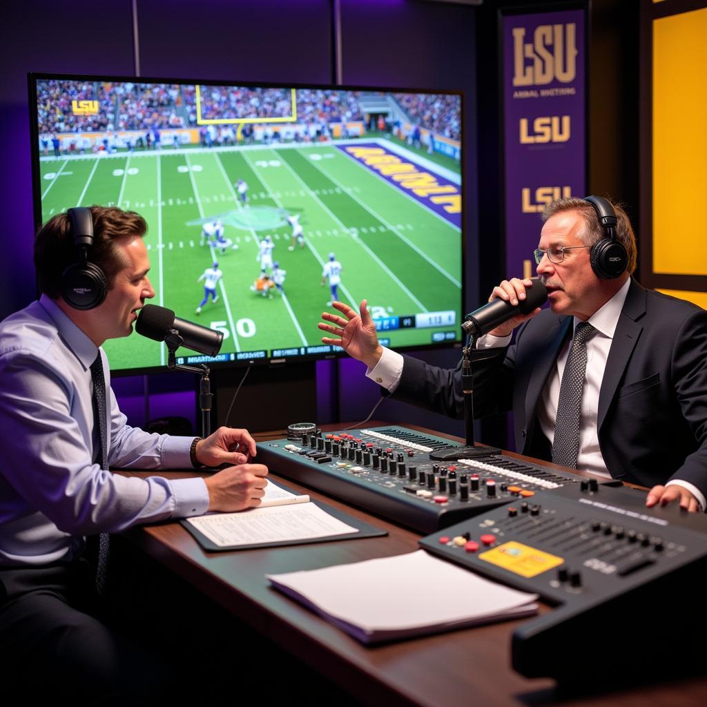 LSU Football Live Radio Broadcast