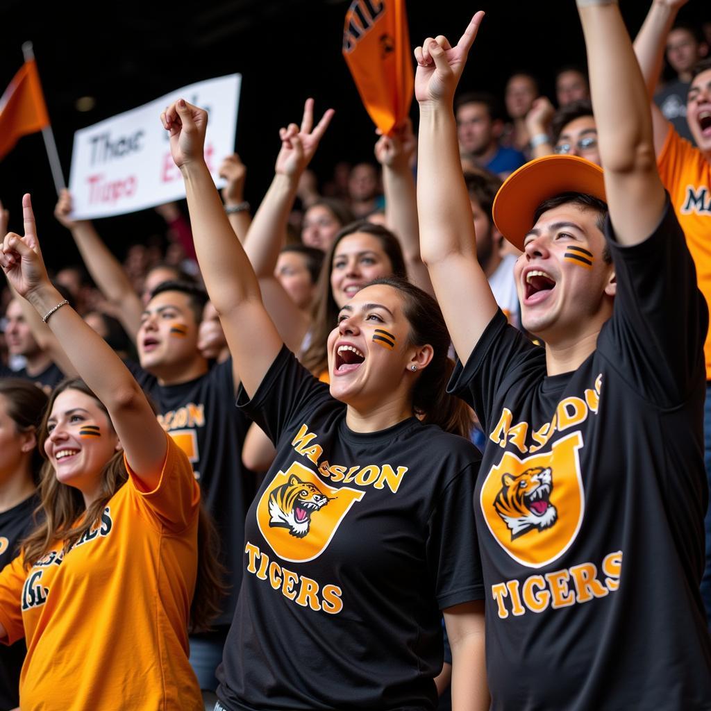 Massillon Football Fans in the Stands