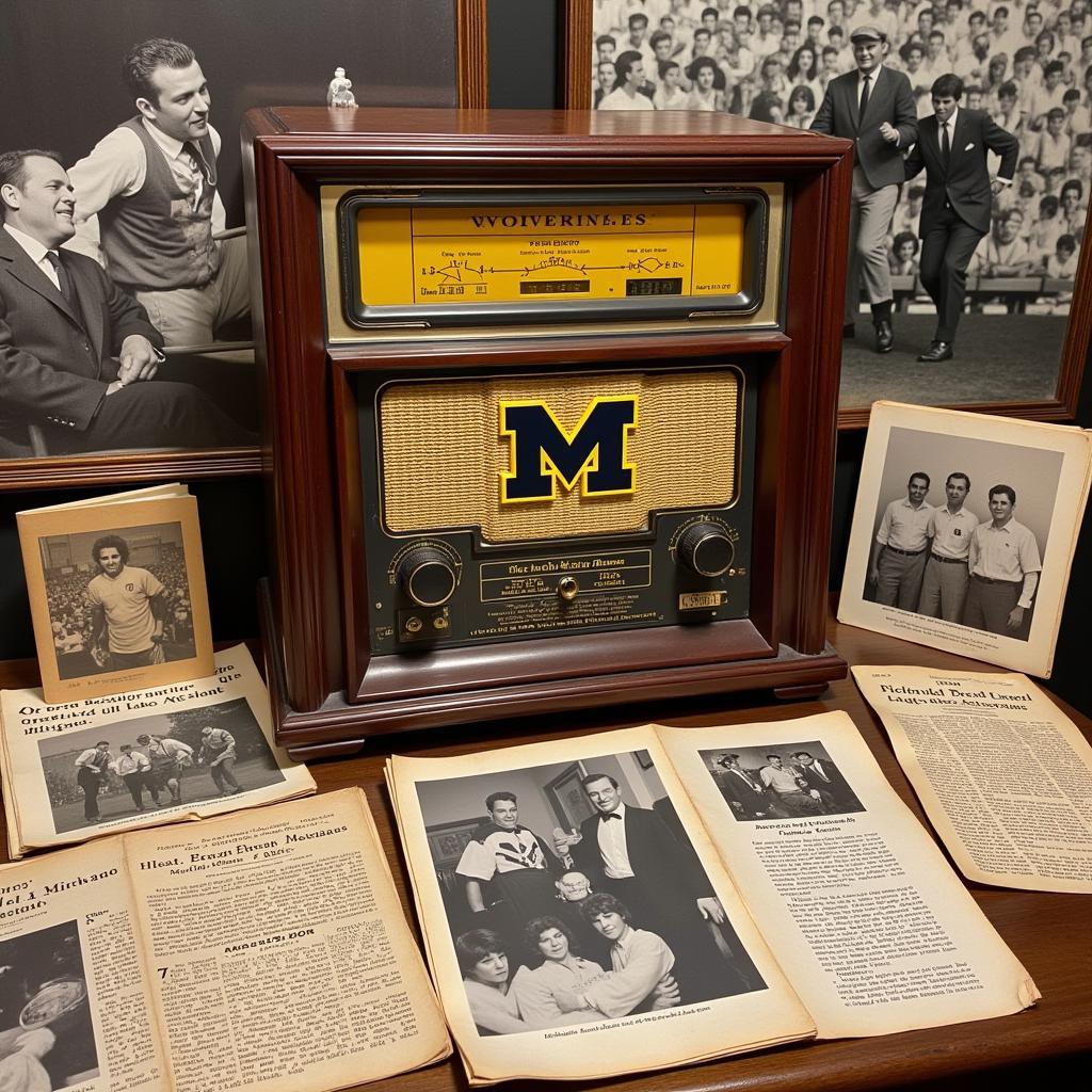 Michigan Football Radio History