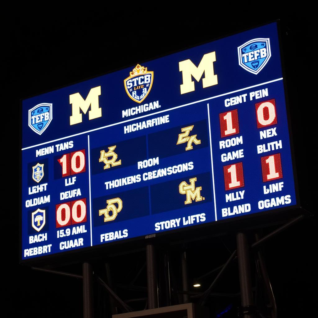 Michigan High School Football Live Scoreboard