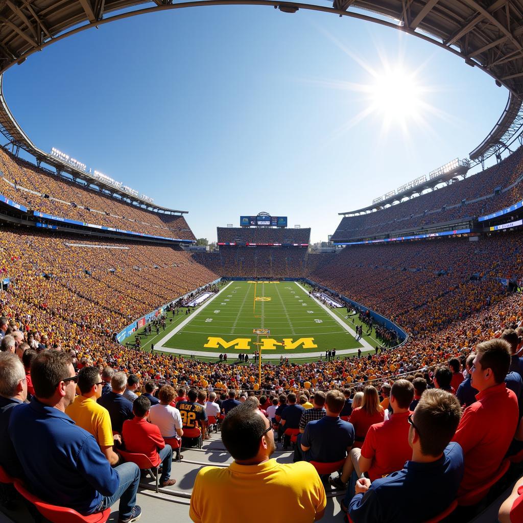 Michigan Ohio State Stadium Atmosphere