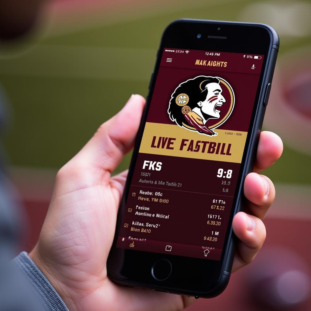 Mobile App FSU Live Score