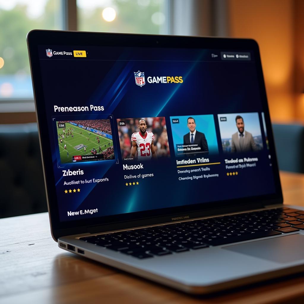 NFL Game Pass Live Football Streaming Options