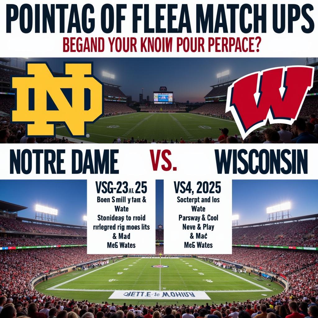 Future Notre Dame vs. Wisconsin Matchups