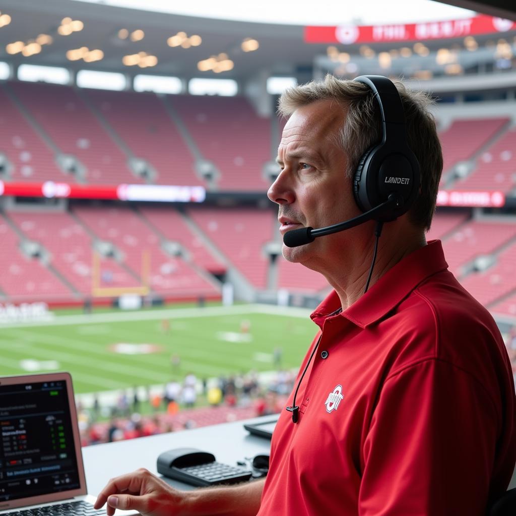 Ohio State Football Commentator Live