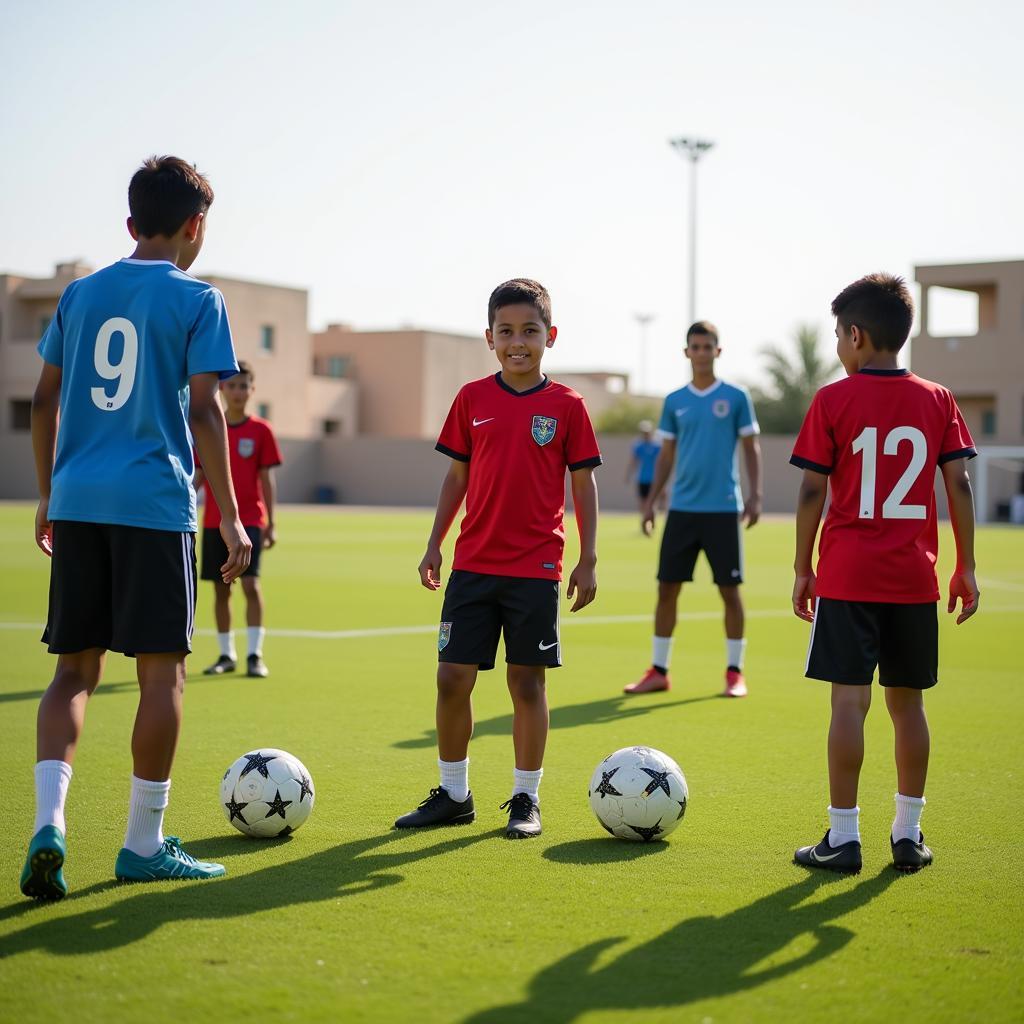 Omani Youth Football Training