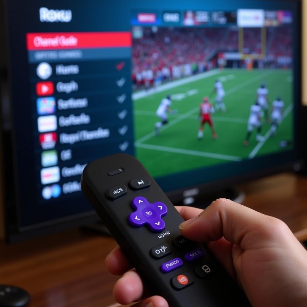 Navigating Roku Channels for College Football