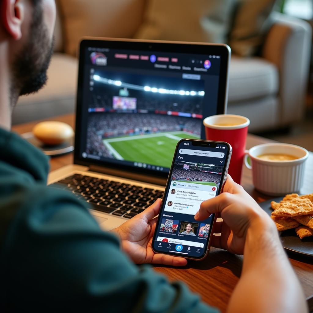 Setting Up for Free Live Stream College Football