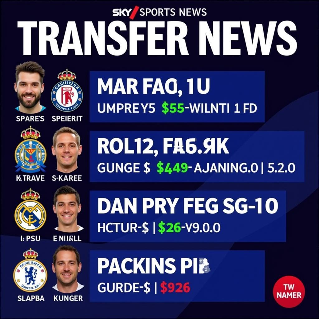 Sky Sports Transfer News Update