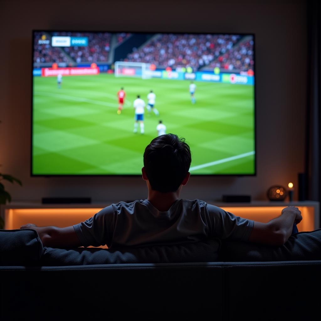 Streaming Live Football on a Smart TV