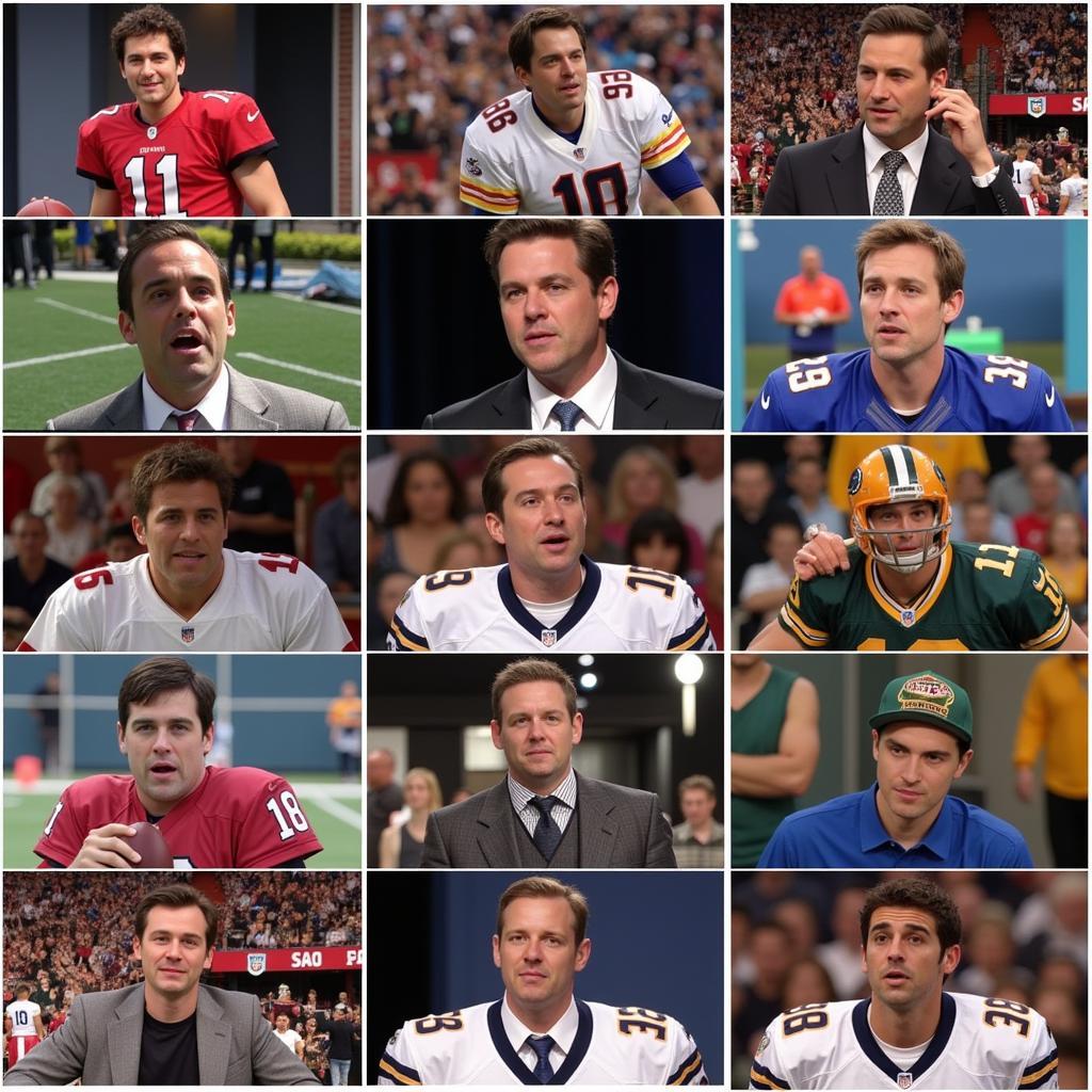 Evolution of SNL's football skits