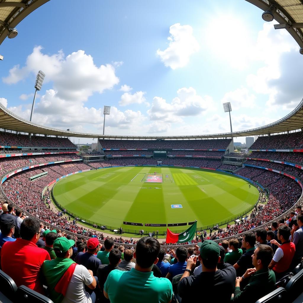 The Electric Atmosphere of a Bangladesh-Pakistan Football Match