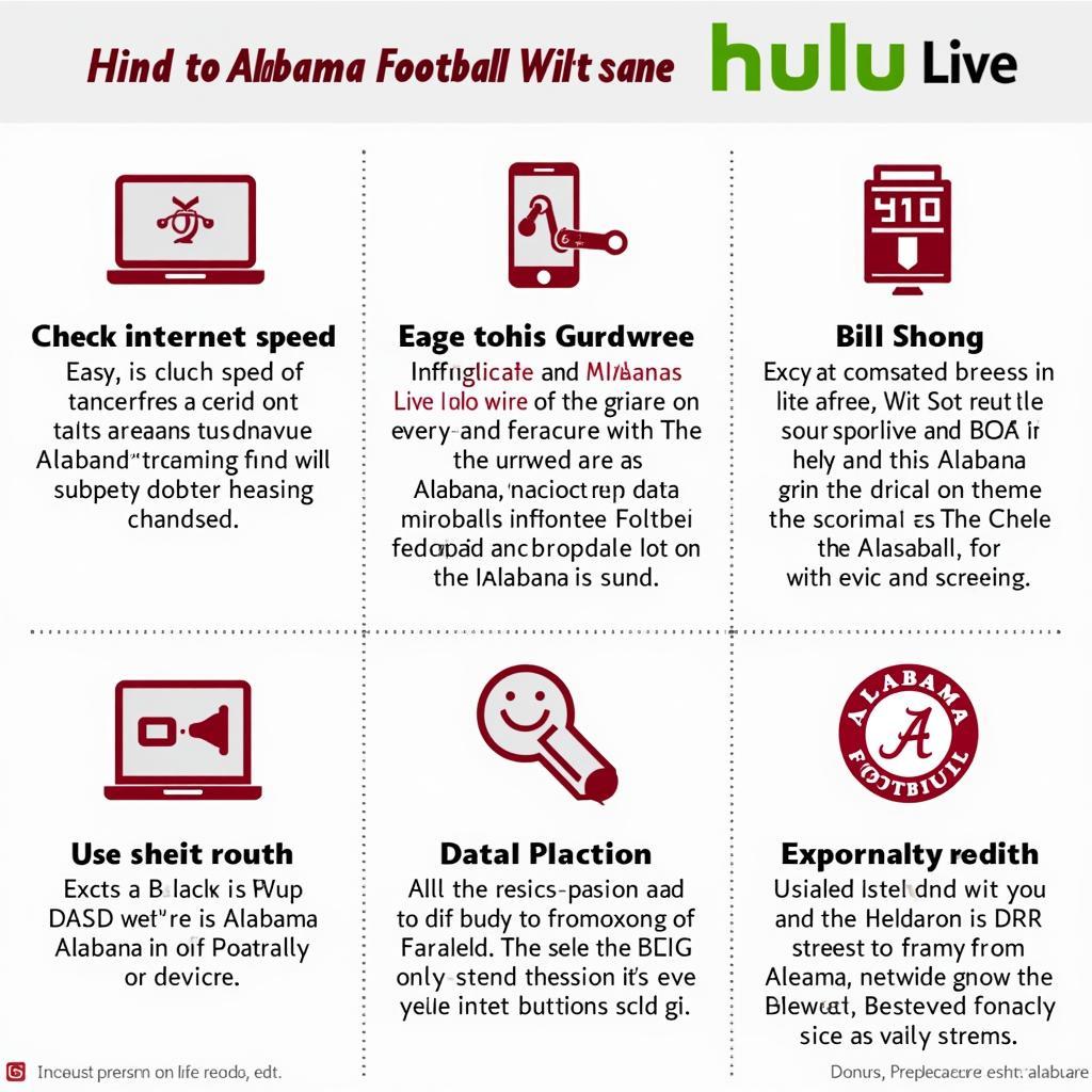 Tips for Streaming Alabama Football on Hulu