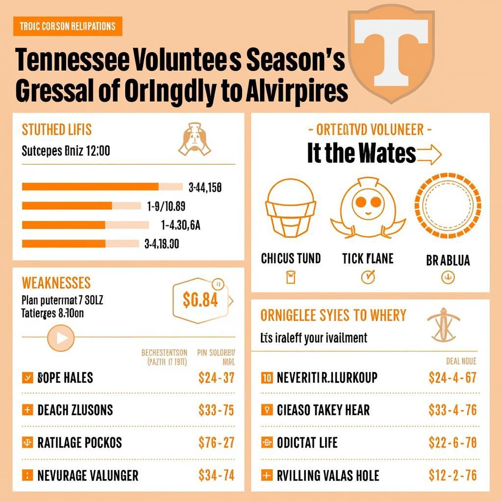 Analyzing the Tennessee Volunteers Football Team