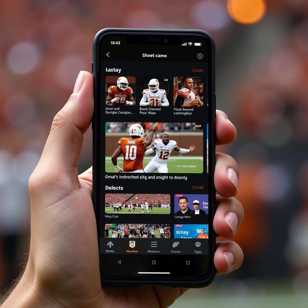 Texas Football Live Streaming Apps