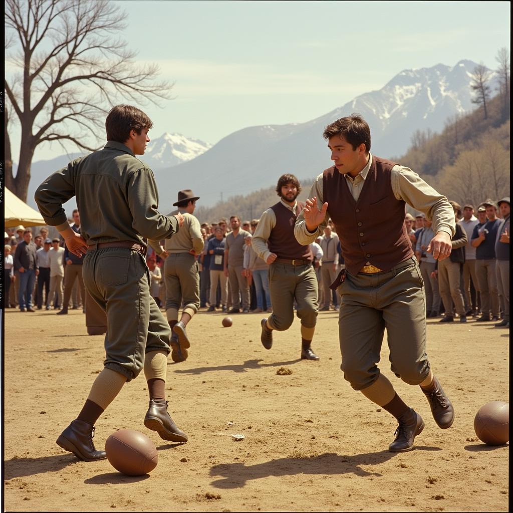 Early Days of Thanksgiving Football