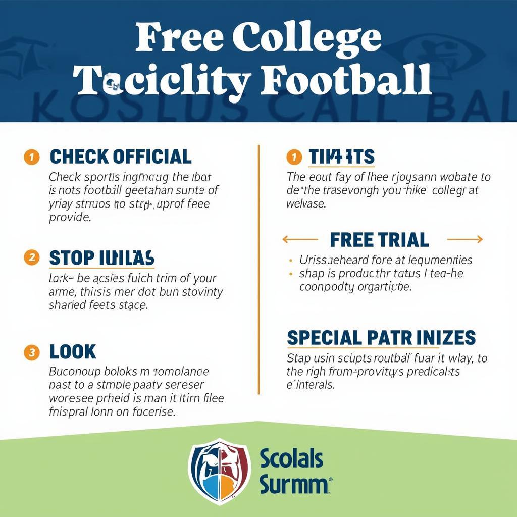 Tips for watching free live college football