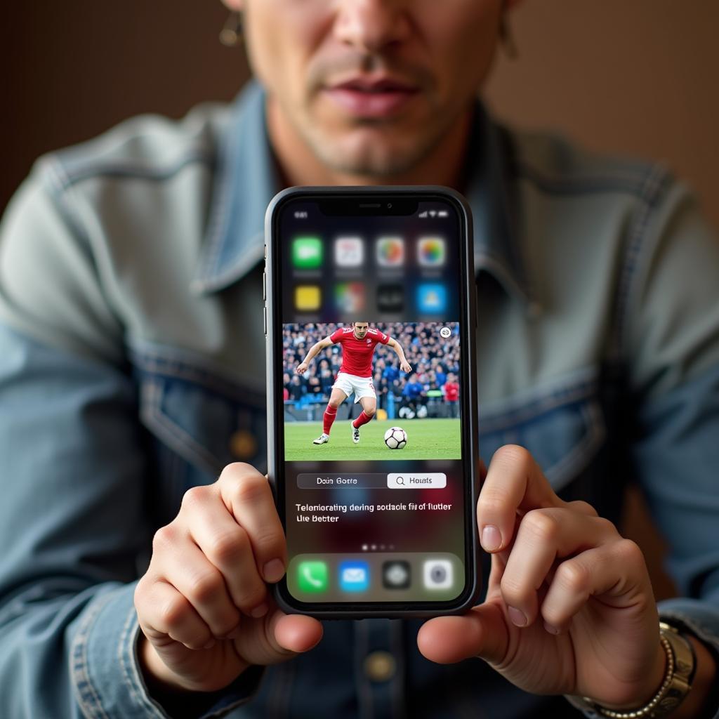 Troubleshooting Live Football Streaming Issues on a Mobile Phone