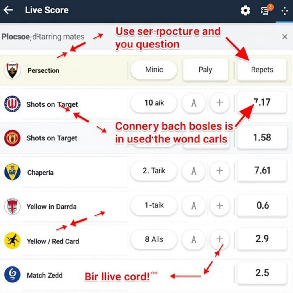 Understanding Live Football Data