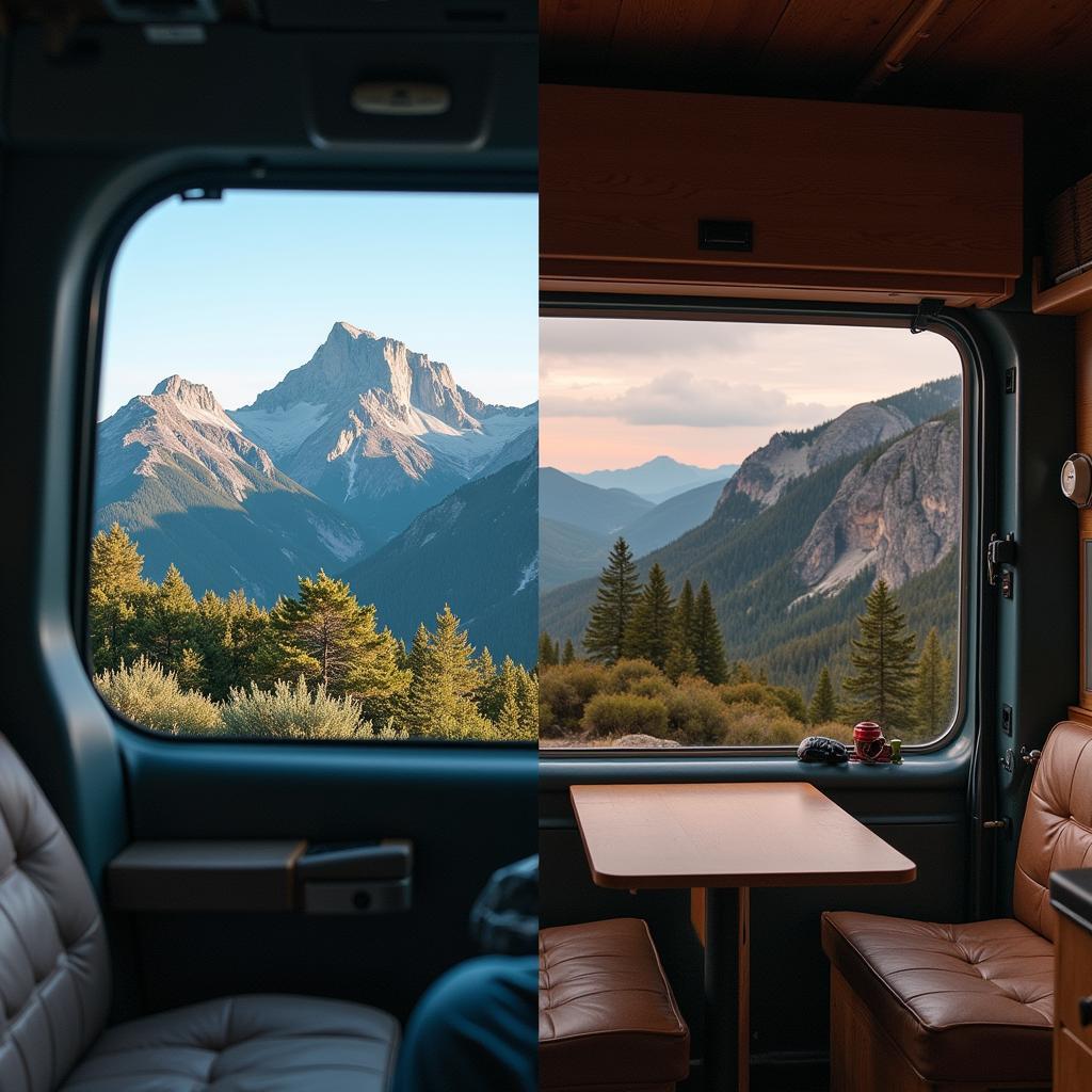 Challenges and rewards of van life