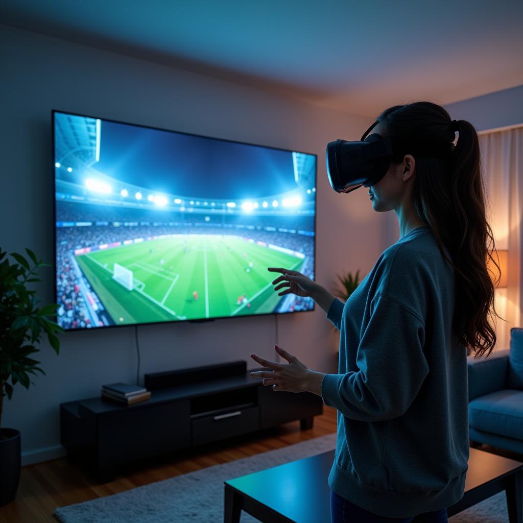 Immersive VR Football Experience