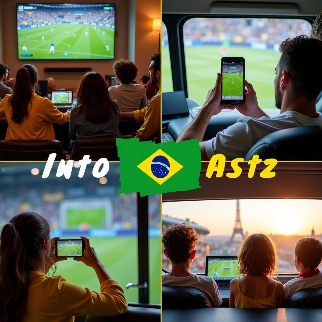 Watching Brazil National Team Live Stream on Different Devices