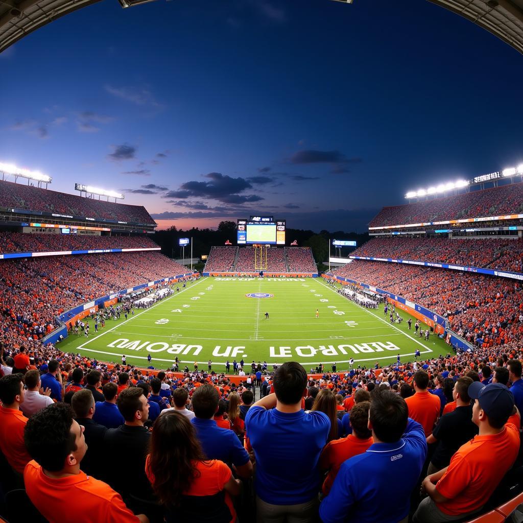 Watching Florida Football Live at The Swamp