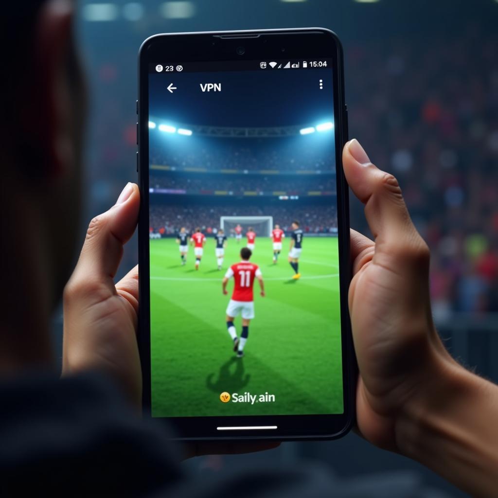 Streaming Football on Mobile with VPN