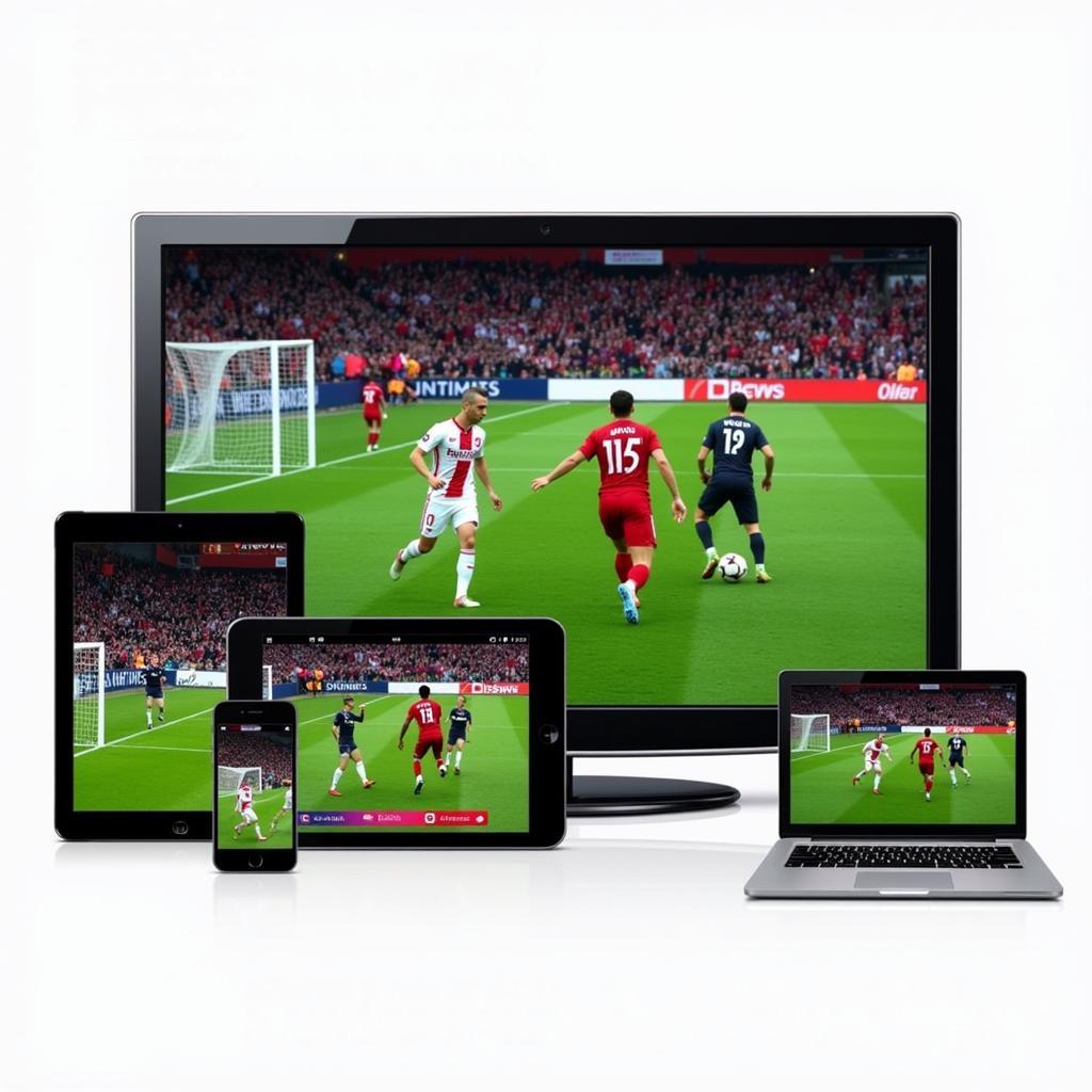 Watching football on multiple devices