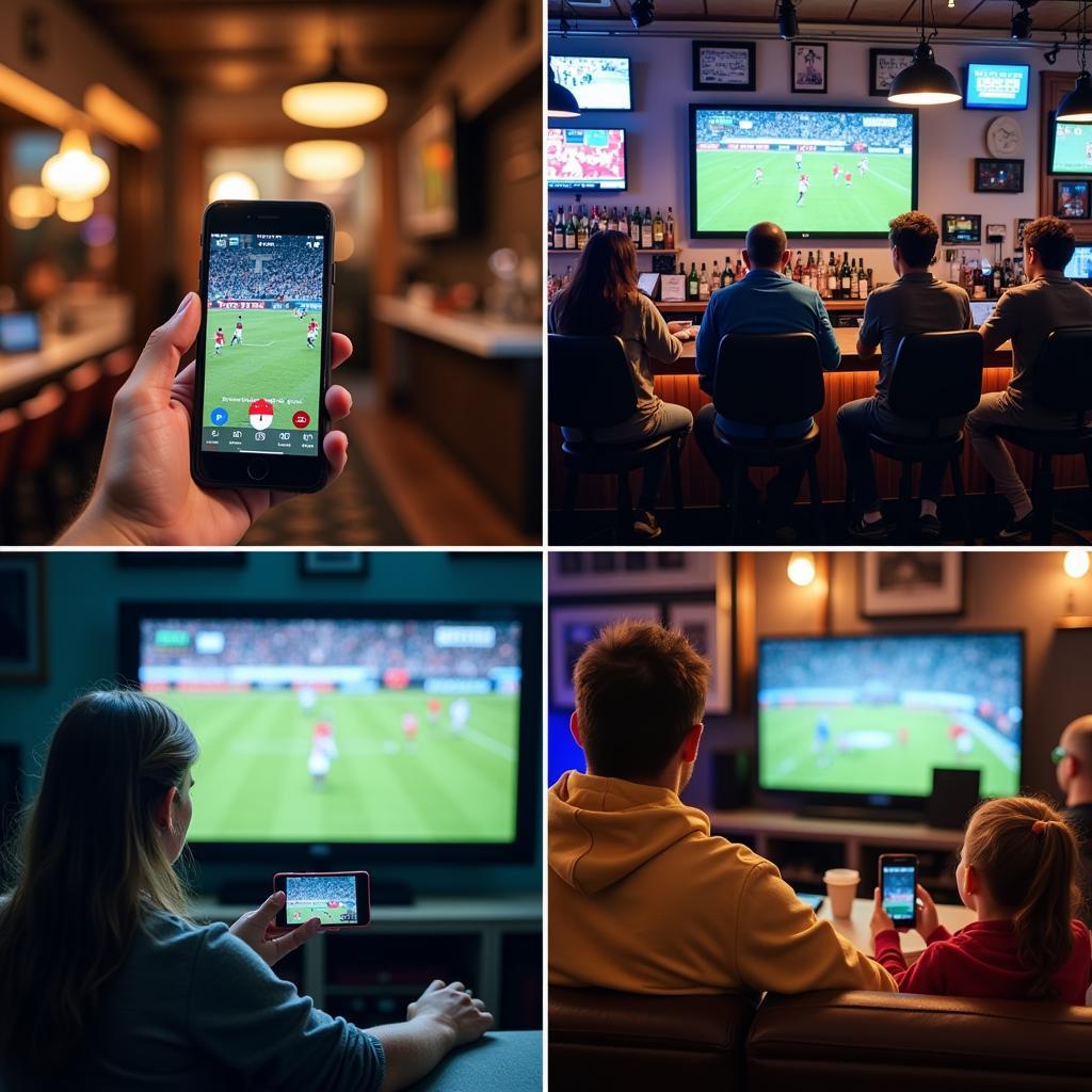 Different Ways to Watch Live Football