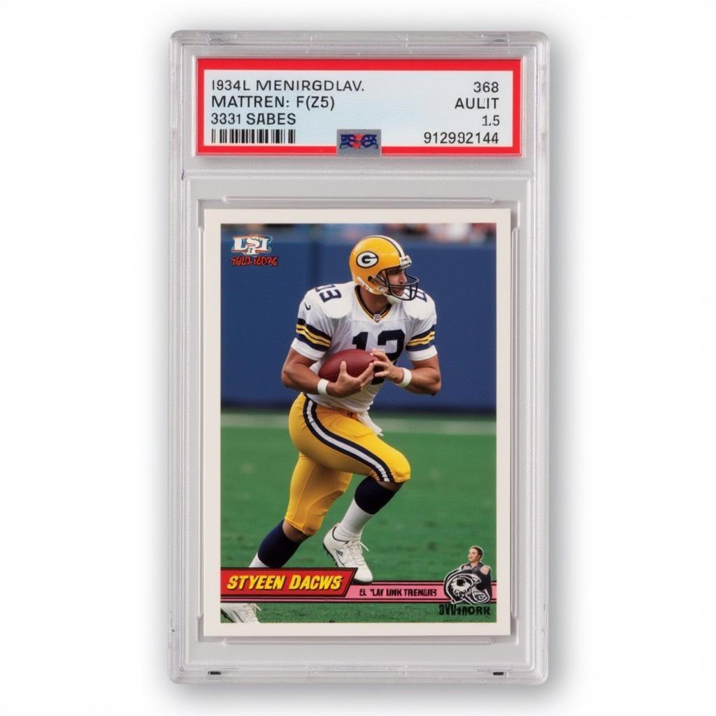 1993 Pro Line Live Football Card: Clay Matthews Graded Example